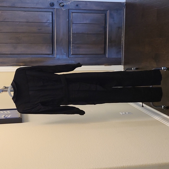 Sezane Emilie black jumpsuit - Picture 6 of 11